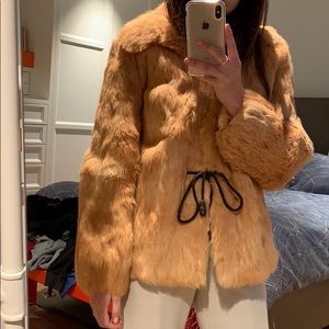 Amazing vintage real fur jacket